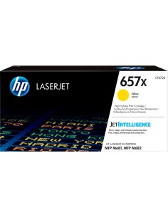 HP Cartuccia toner giallo originale ad alta capacità LaserJet 657X