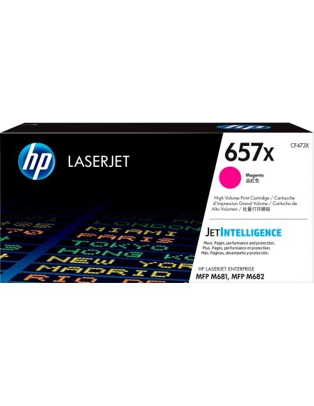 HP Cartuccia toner magenta originale ad alta capacità LaserJet 657X