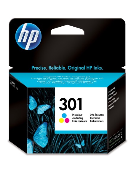 HP Cartuccia originale inchiostro tricromia 301
