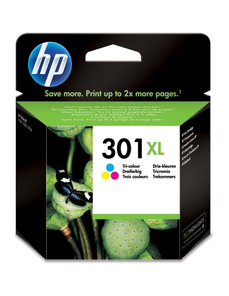 HP Cartuccia originale inchiostro tricromia ad alta capacità 301XL