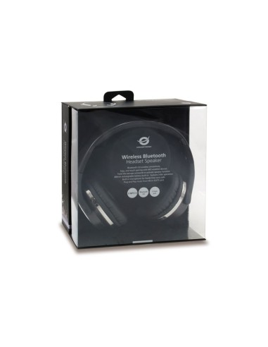 Conceptronic CHSPBTNFCSPKB cuffia e auricolare Con cavo e senza cavo A Padiglione Musica e Chiamate Micro-USB Bluetooth Nero