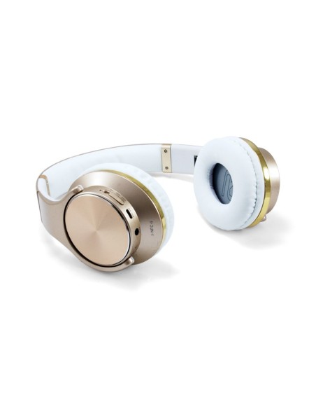 Conceptronic CHSPBTNFCSPKG cuffia e auricolare Con cavo e senza cavo A Padiglione Musica e Chiamate Micro-USB Bluetooth Oro,