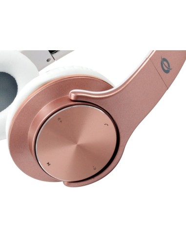 Conceptronic CHSPBTNFCSPKR cuffia e auricolare Con cavo e senza cavo A Padiglione Musica e Chiamate Micro-USB Bluetooth Oro