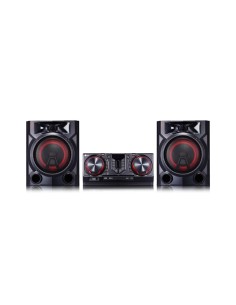 LG CJ65 set audio da casa Mini impianto audio domestico Nero, Rosso