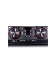 LG CJ65 set audio da casa Mini impianto audio domestico Nero, Rosso 2
