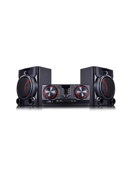 LG CJ65 set audio da casa Mini impianto audio domestico Nero, Rosso