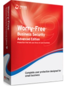 Trend Micro Worry-Free 9, ADV, REN, 25 US, 1Y 25 licenza e 1 anno i