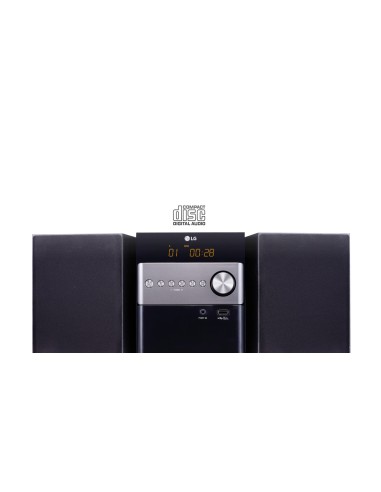 LG CM1560 set audio da casa Microsistema audio per la casa 10 W Nero