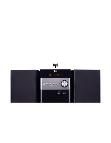 LG CM1560 set audio da casa Microsistema audio per la casa 10 W Nero