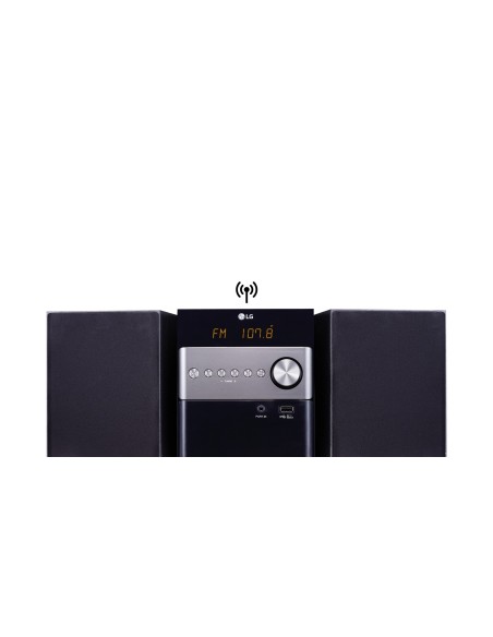 LG CM1560 set audio da casa Microsistema audio per la casa 10 W Nero