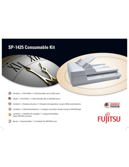 Fujitsu CON-3753-007A parte di ricambio per la stampa Kit di consumabili