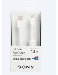 Sony CP-AB150 cavo USB 1,5 m USB 2.0 USB A Micro-USB B Bianco 2