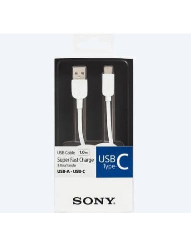 Sony CP-AC100 cavo USB 1 m USB 2.0 USB A USB C Bianco