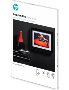 HP Confezione da 20 fogli carta fotografica Premium Plus, semi-lucida A4 210 x 297 mm 2