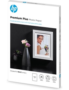 HP Confezione da 25 fogli carta fotografica Premium Plus, lucida 10 x 15 cm 2