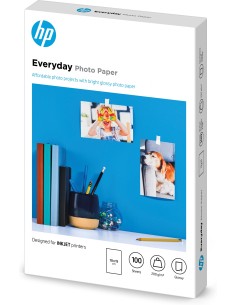 HP Confezione da 100 fogli carta fotografica lucida Everyday 10 x 15 cm 2