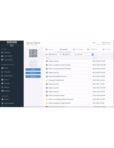 Sophos Central Server Protection 1 licenza e Rinnovo Multilingua