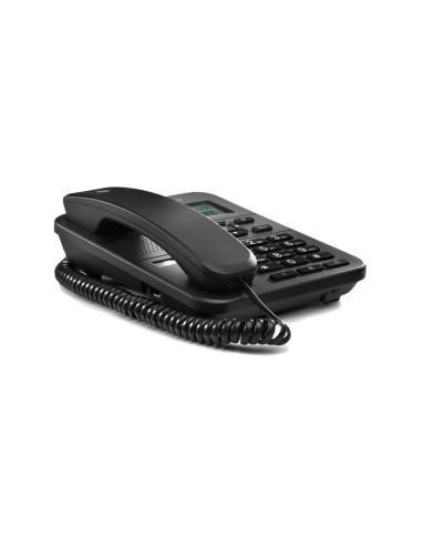 Motorola CT202 Telefono analogico Identificatore di chiamata Nero