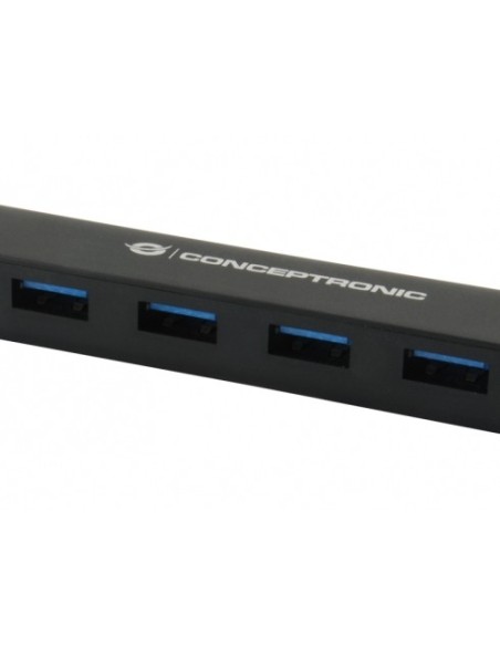 Conceptronic CTC4USB3 hub di interfaccia USB 3.2 Gen 2 (3.1 Gen 2) Type-C 5000 Mbit s