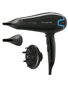 Rowenta CV8740F0 Infini Pro Asciugacapelli con Motore Professionale Ac, con 2 Concentratori e 1 Diffusore, 2200 W