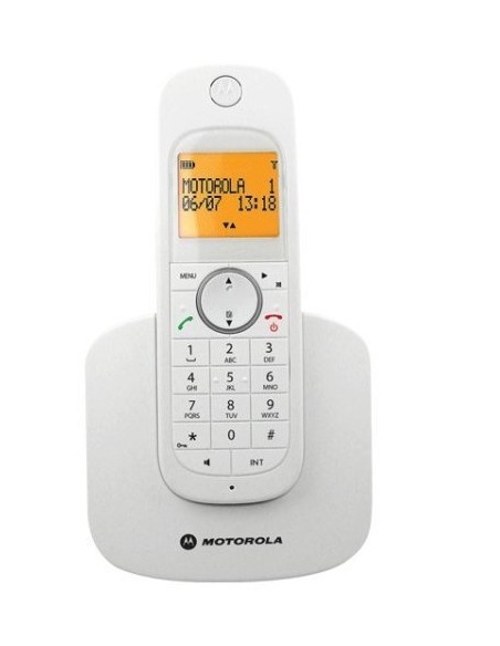 Motorola D1001 Telefono DECT Identificatore di chiamata Bianco