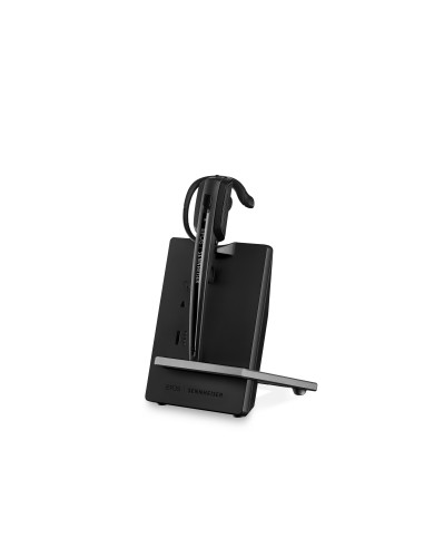 EPOS | SENNHEISER IMPACT D 10 Phone - EU Auricolare Wireless A clip, A Padiglione, Passanuca Ufficio Nero, Argento