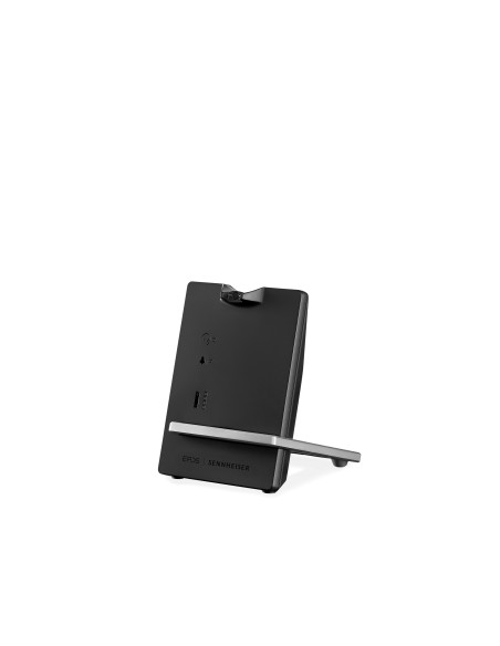 EPOS | SENNHEISER IMPACT D 10 Phone - EU Auricolare Wireless A clip, A Padiglione, Passanuca Ufficio Nero, Argento