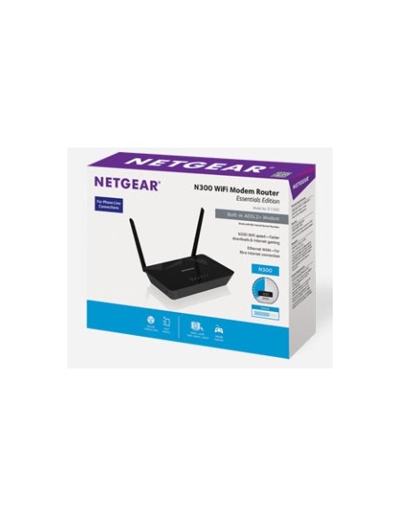 NETGEAR Modem Router Wi-Fi Essentials Edition
