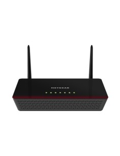 NETGEAR D6000-100PES router wireless Gigabit Ethernet Dual-band (2.4 GHz 5 GHz) 4G Nero