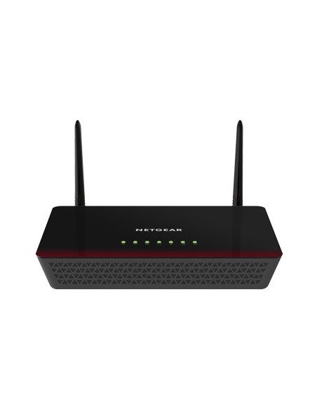 NETGEAR D6000-100PES router wireless Gigabit Ethernet Dual-band (2.4 GHz 5 GHz) 4G Nero