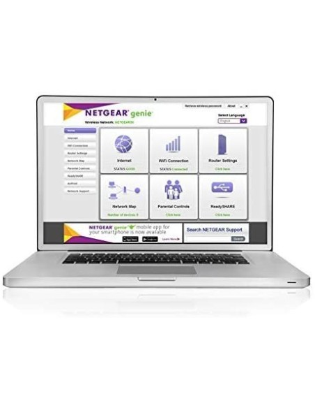 NETGEAR D7000 router wireless Gigabit Ethernet Dual-band (2.4 GHz 5 GHz) 4G Nero
