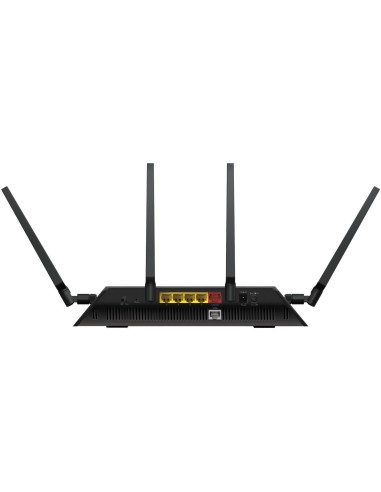 NETGEAR D7800 router wireless Gigabit Ethernet Dual-band (2.4 GHz 5 GHz) 4G Nero