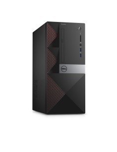 DELL Vostro 3668 DDR4-SDRAM G4560 Mini Tower Intel® Pentium® G 4 GB 500 GB HDD Windows 10 Home PC Nero, Rosso 2
