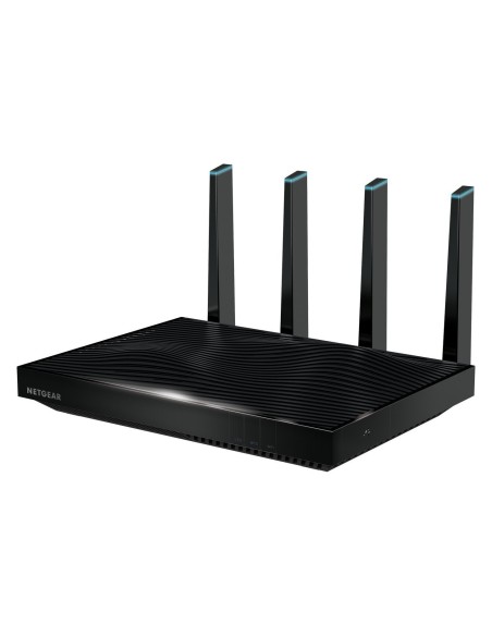 NETGEAR Nighthawk X8 router wireless Gigabit Ethernet Banda tripla (2.4 GHz 5 GHz 5 GHz) 4G Nero