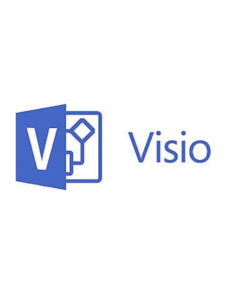 Microsoft Visio Pro, OLP C level, License & Software Assurance, 1 license, EN 1 licenza e Inglese