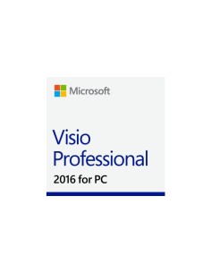 Microsoft Visio Professional 2016, 1u 1 licenza e Download di software elettronico (ESD) Multilingua