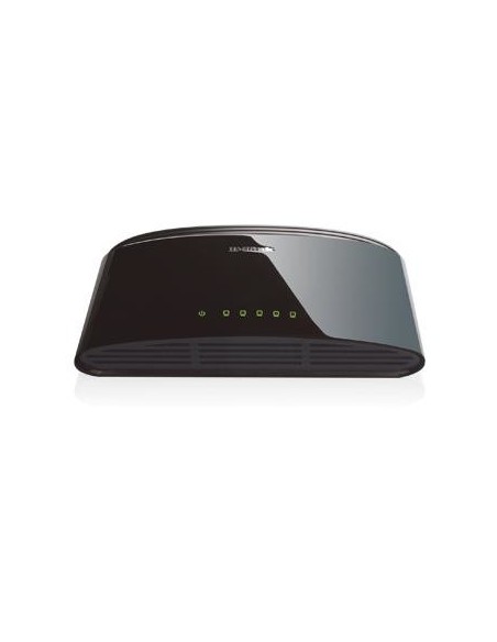 D-Link DES-1005D Non gestito Fast Ethernet (10 100) Nero
