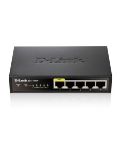 D-Link DES-1005P switch di rete Non gestito Supporto Power over Ethernet (PoE) Nero