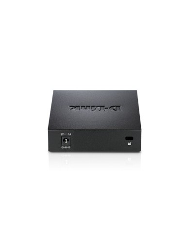 D-Link DES-105 switch di rete Non gestito Nero