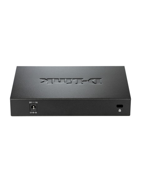 D-Link DES-108 switch di rete Non gestito Fast Ethernet (10 100) Nero