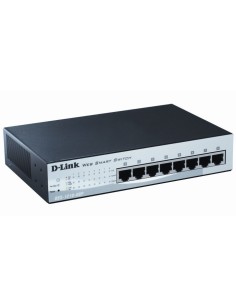 D-Link DES-1210-08P switch di rete Gestito Fast Ethernet (10 100) Supporto Power over Ethernet (PoE) Nero