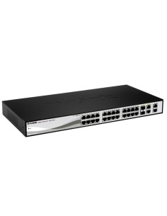 D-Link DES-1210-28 switch di rete Gestito L2 1U Nero
