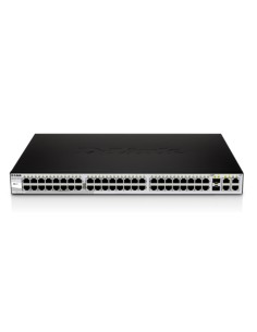 D-Link DES-1210-52 switch di rete Gestito L2 1U Nero