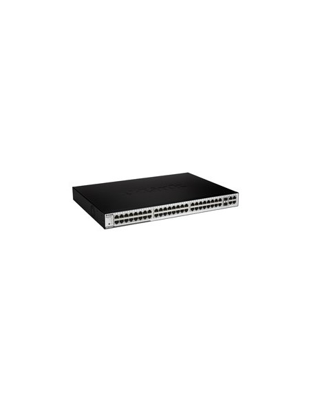 D-Link DES-3052P switch di rete Gestito L2 Supporto Power over Ethernet (PoE) Nero