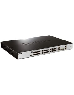 D-Link DES-3200-28 Gestito L2 Supporto Power over Ethernet (PoE) 1U