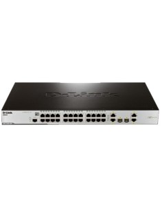 D-Link DES-3200-28 Gestito L2 Supporto Power over Ethernet (PoE) 1U 2