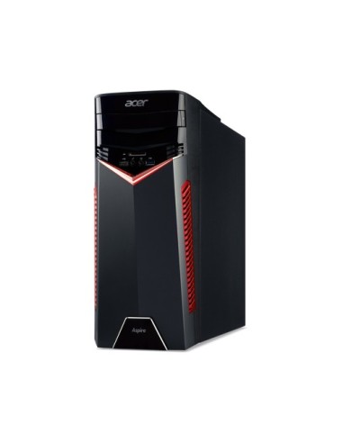 Acer Aspire GX-781 DDR4-SDRAM i7-7700 Intel® Core™ i7 16 GB 1128 GB HDD+SSD Windows 10 Home PC Nero, Rosso