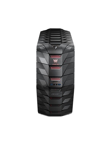 Acer Predator G6-720 DDR4-SDRAM i7-7700K Intel® Core™ i7 16 GB 2000 GB Hard Disk Ibrido Windows 10 Home PC Nero