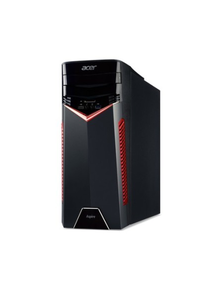 Acer Aspire GX-281 DDR4-SDRAM 1600 AMD Ryzen™ 5 16 GB 2000 GB HDD Windows 10 Home PC Nero, Rosso