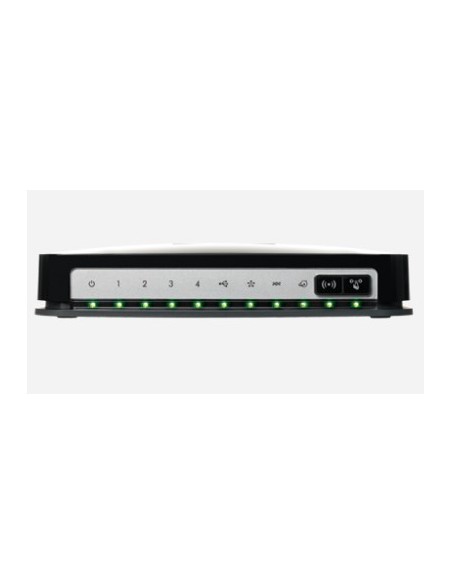 NETGEAR DGN2200 router wireless Fast Ethernet Nero